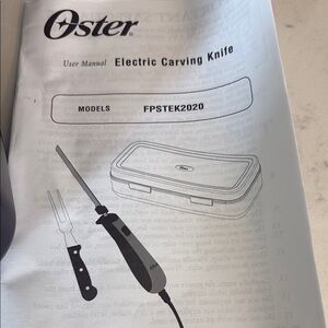 Oster Electric Carving Knife